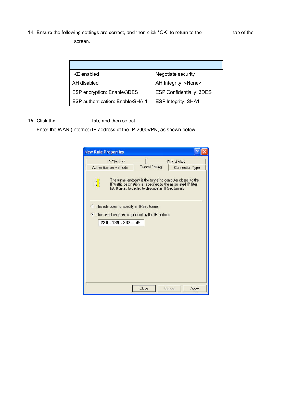 AirLive IP-2000VPN User Manual | Page 125 / 177