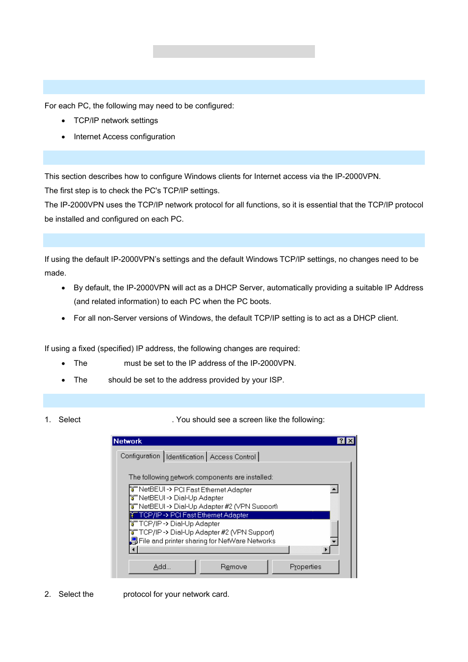 Appendix a pc configuration | AirLive IP-2000VPN User Manual | Page 163 / 177
