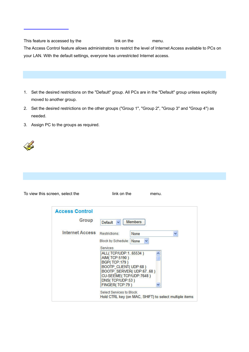 2 access control | AirLive IP-2000VPN User Manual | Page 42 / 177