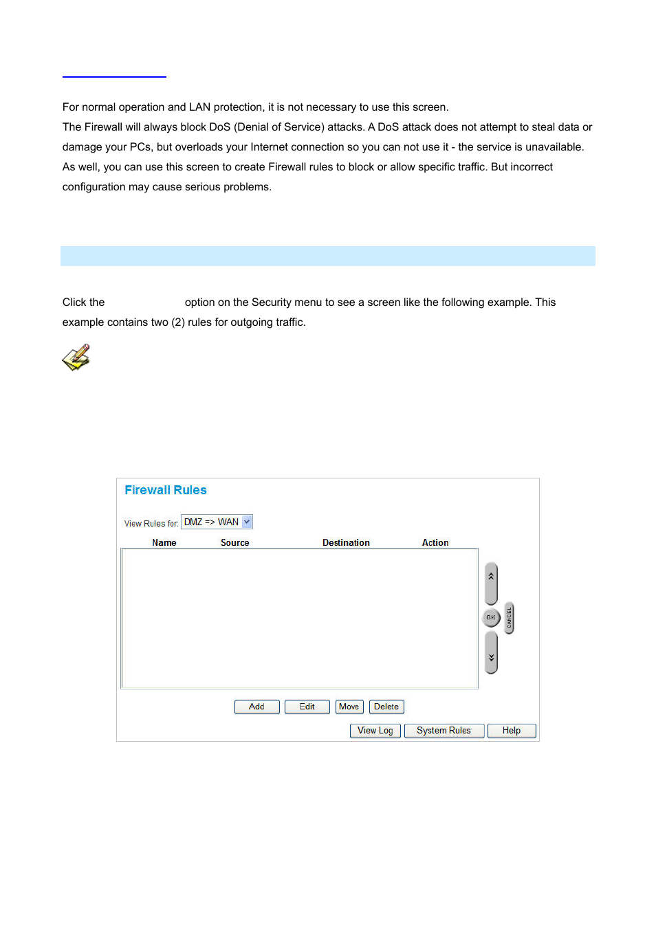 3 firewall rule | AirLive IP-2000VPN User Manual | Page 45 / 177