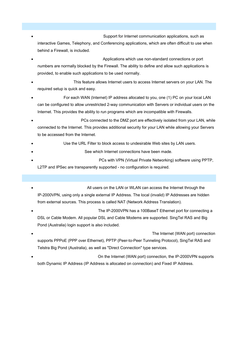 AirLive IP-2000VPN User Manual | Page 9 / 177