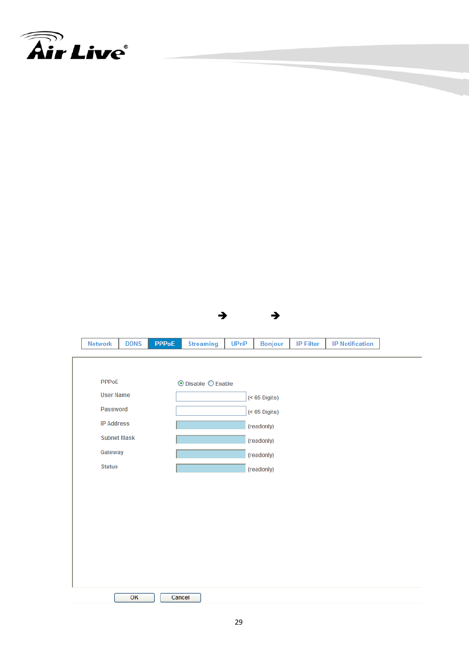 3 pppoe | AirLive IP-200PHD-24 User Manual | Page 34 / 97