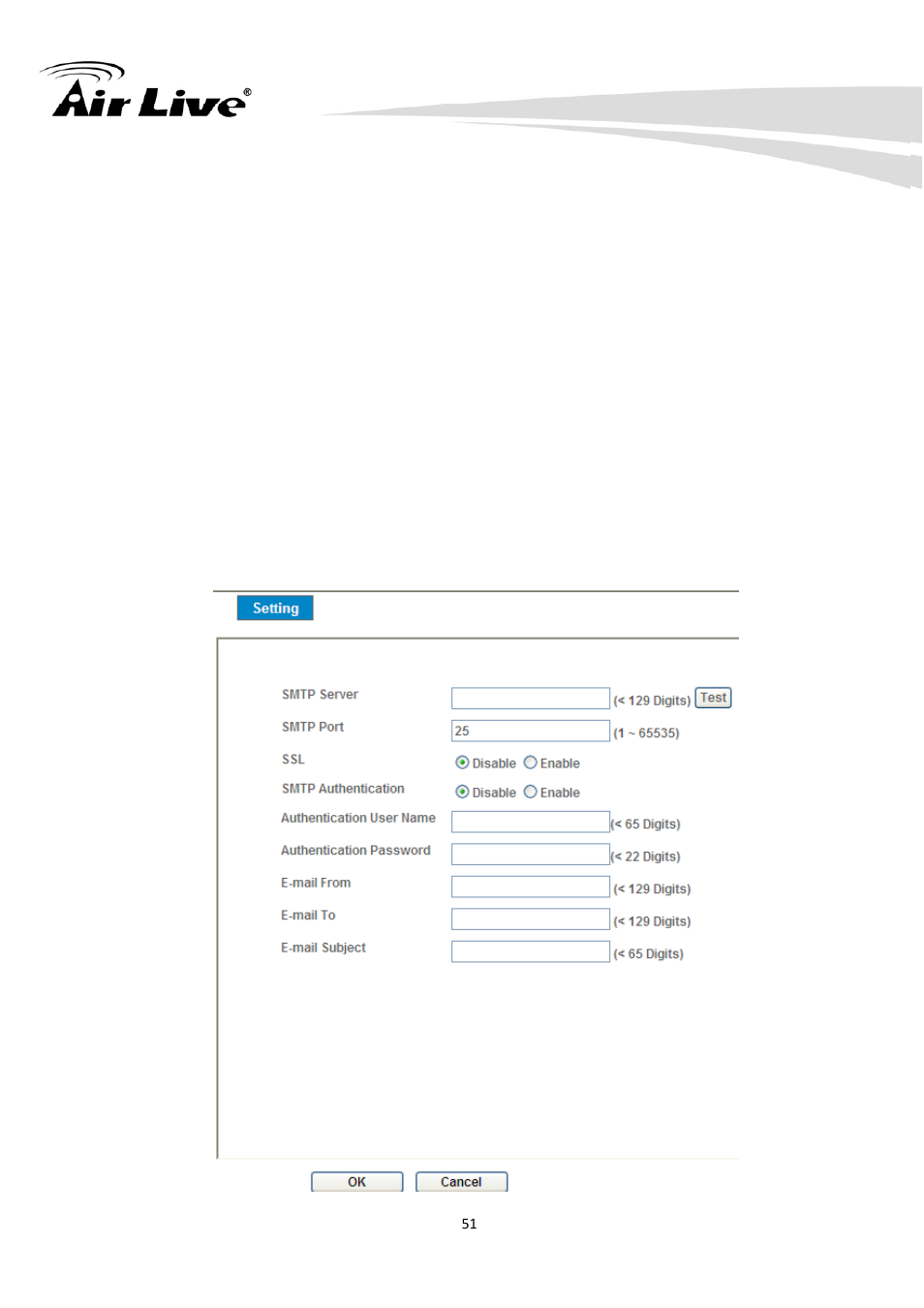 3 e-mail | AirLive IP-200PHD-24 User Manual | Page 56 / 97