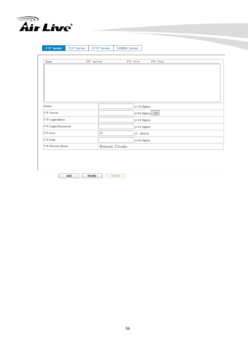 AirLive IP-200PHD-24 User Manual | Page 61 / 97