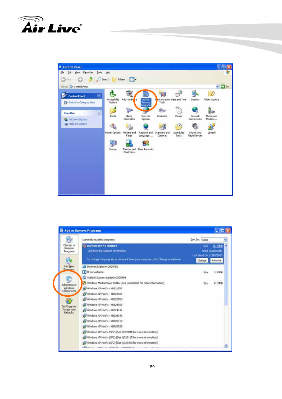 AirLive IP-200PHD-24 User Manual | Page 94 / 97