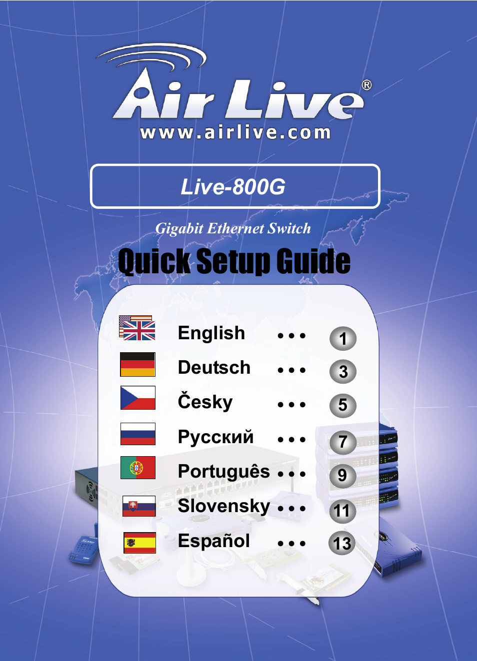 AirLive Live-800G User Manual | 16 pages