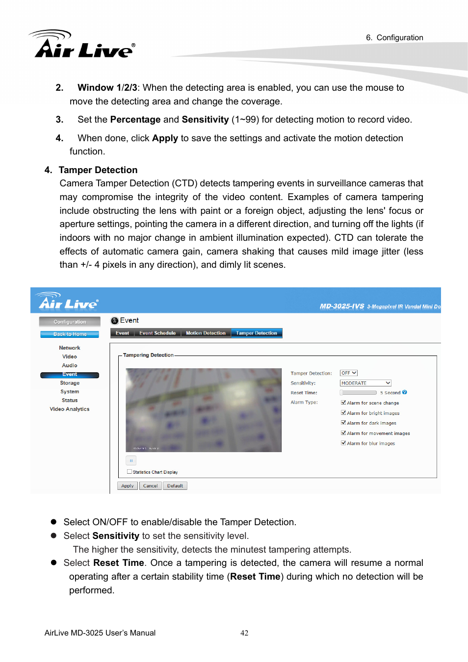 AirLive MD-3025-IVS User Manual | Page 46 / 64