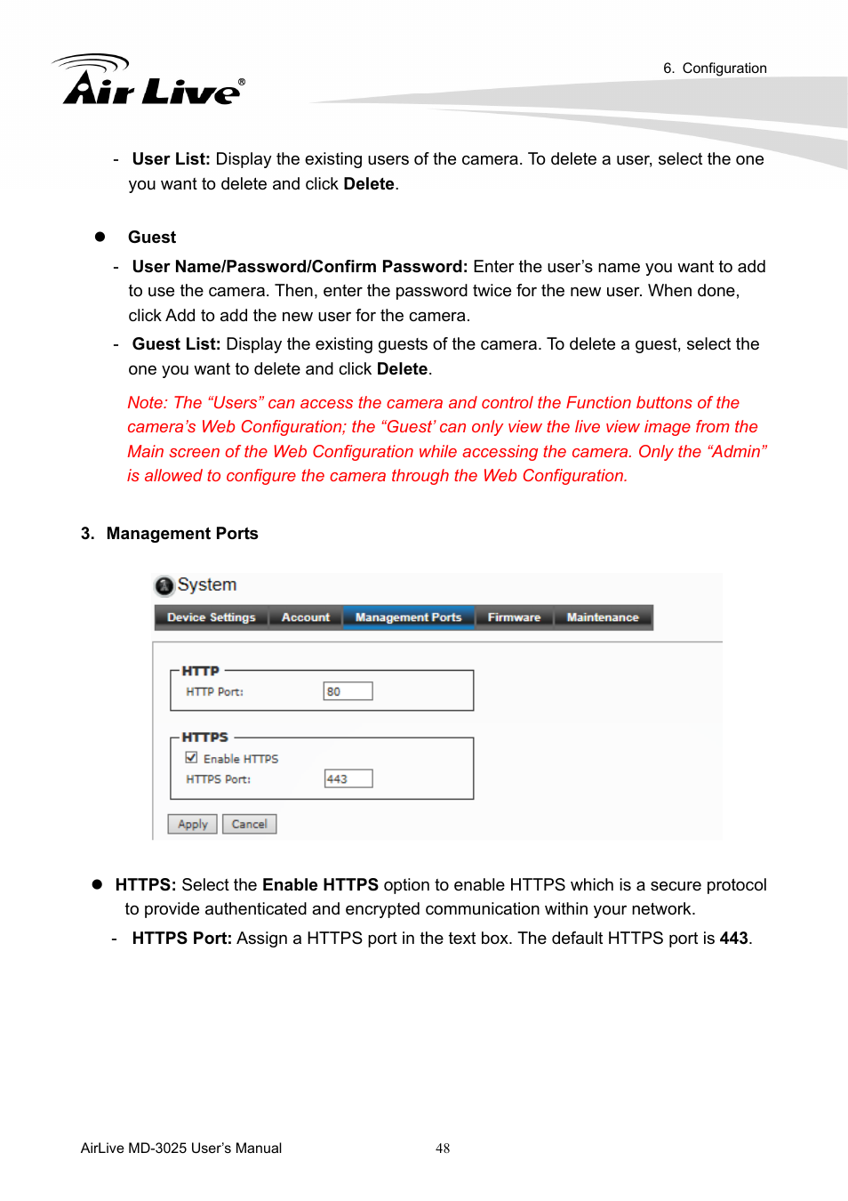 AirLive MD-3025-IVS User Manual | Page 52 / 64