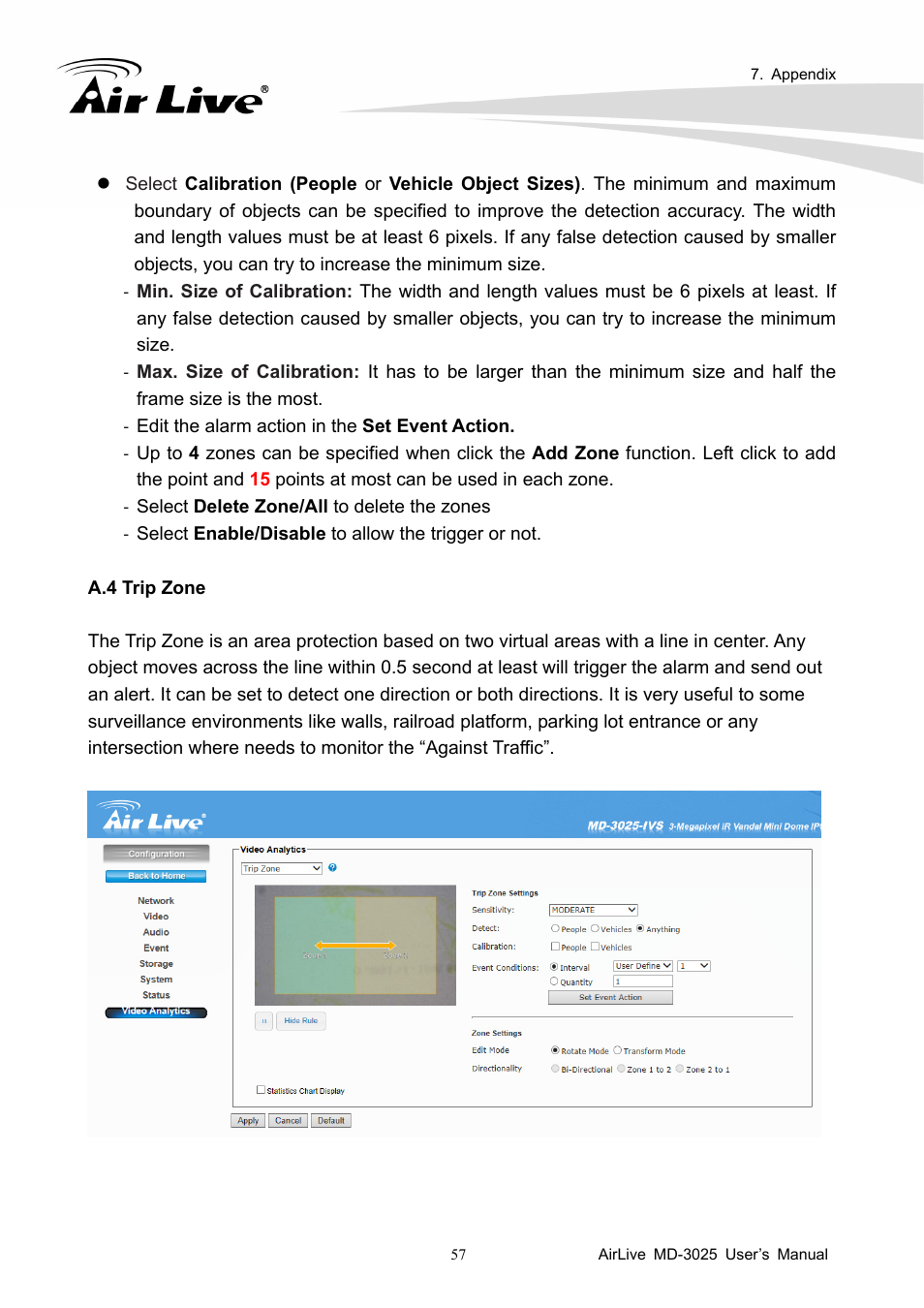 AirLive MD-3025-IVS User Manual | Page 61 / 64