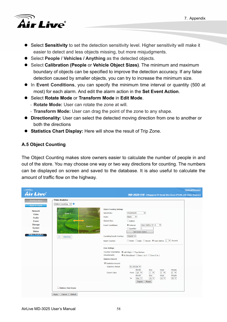 AirLive MD-3025-IVS User Manual | Page 62 / 64