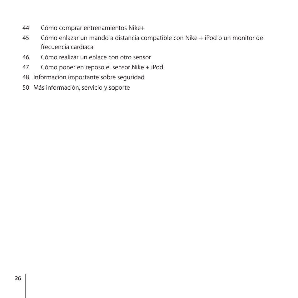 Apple Nike + iPod User Manual | Page 26 / 104