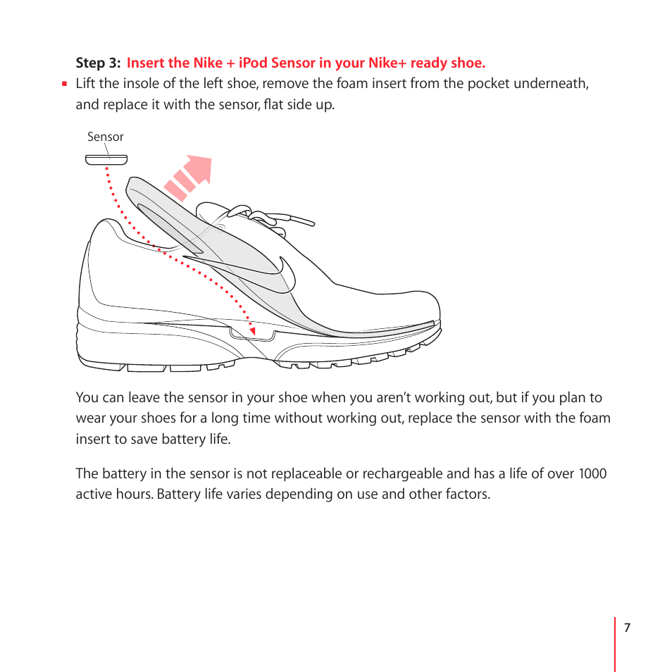 Apple Nike + iPod User Manual | Page 7 / 104