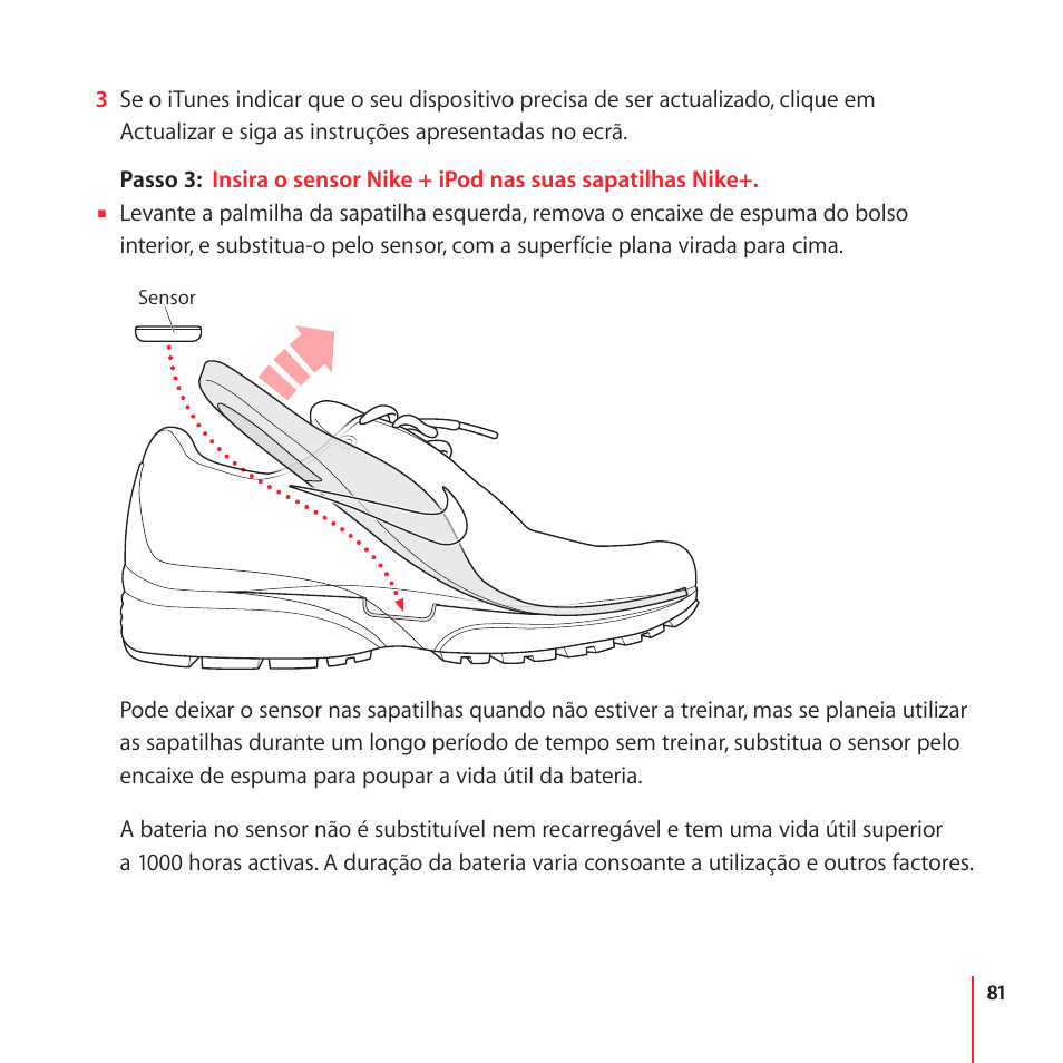 Apple Nike + iPod User Manual | Page 81 / 104