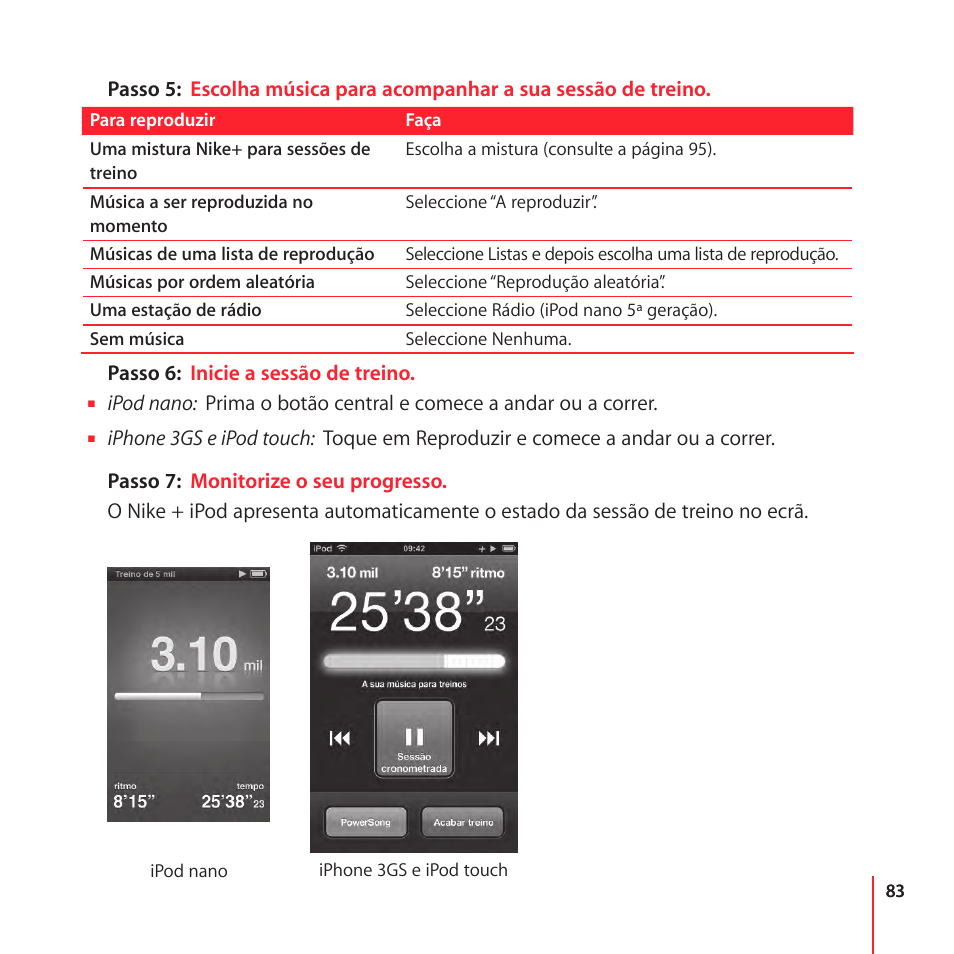 Apple Nike + iPod User Manual | Page 83 / 104