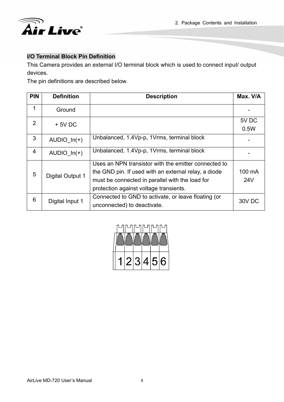 AirLive MD-720 User Manual | Page 13 / 68