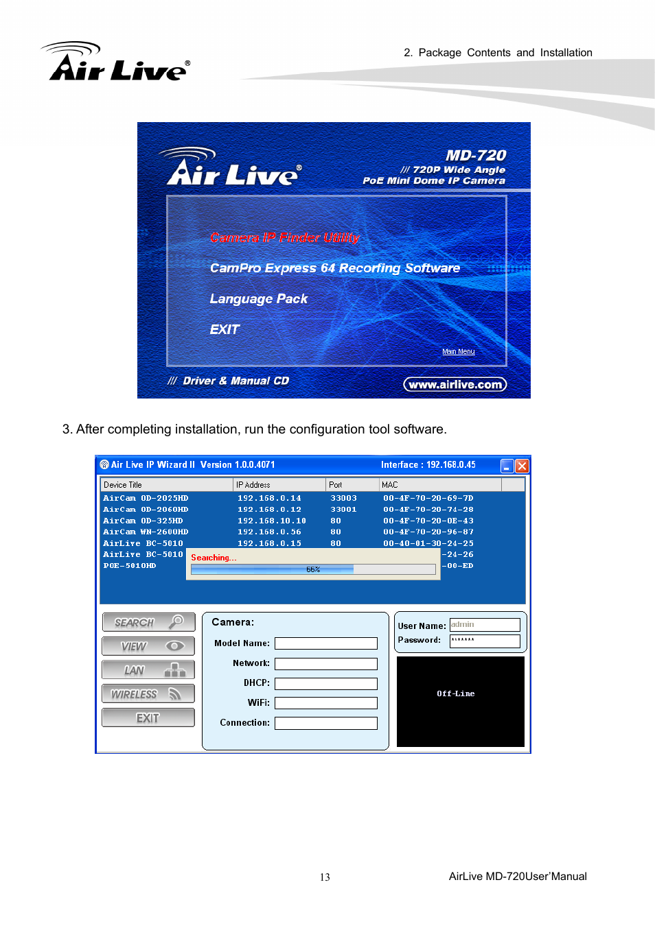 AirLive MD-720 User Manual | Page 18 / 68