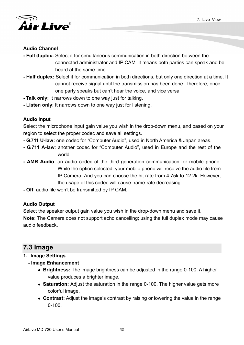 3 image | AirLive MD-720 User Manual | Page 43 / 68