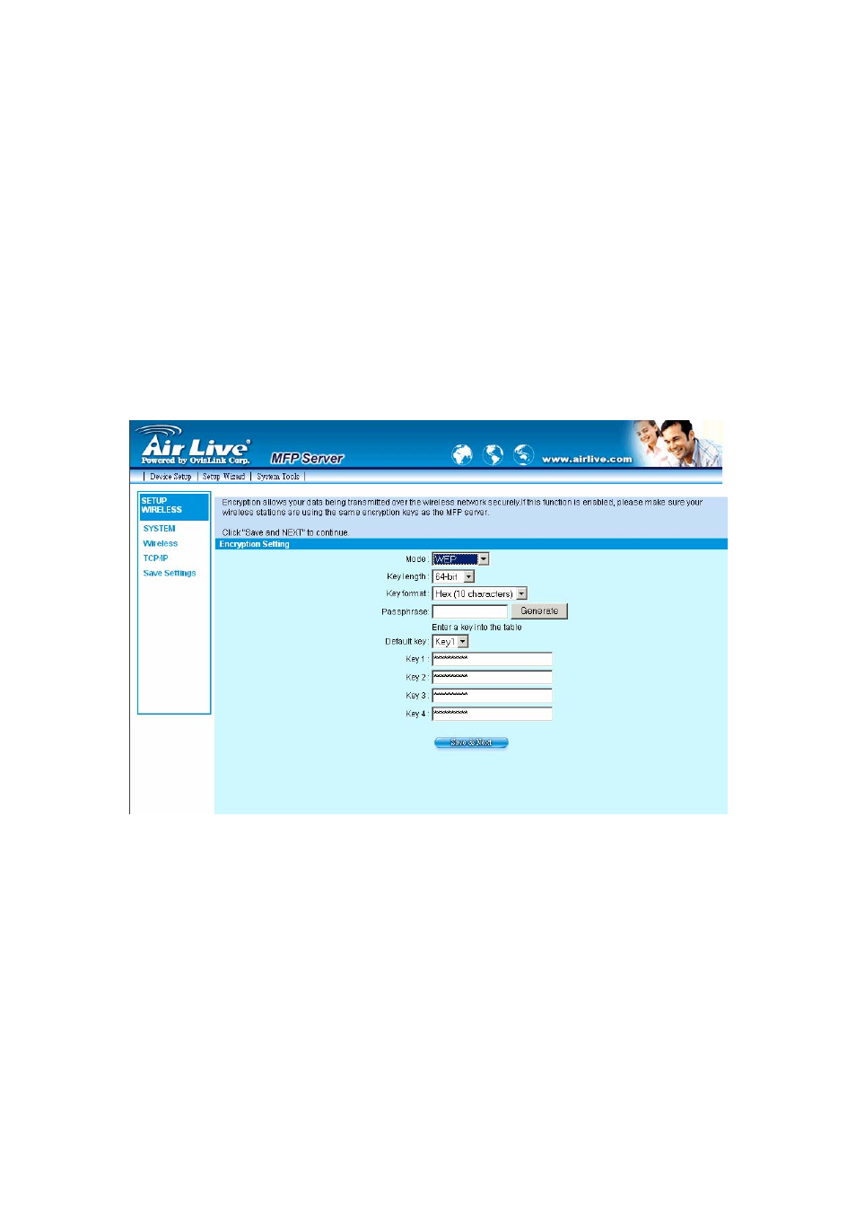 2 encryption | AirLive MFP-101U User Manual | Page 80 / 133