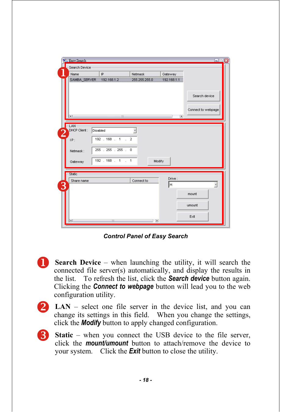 AirLive MU-5000FS A2 User Manual | Page 18 / 42