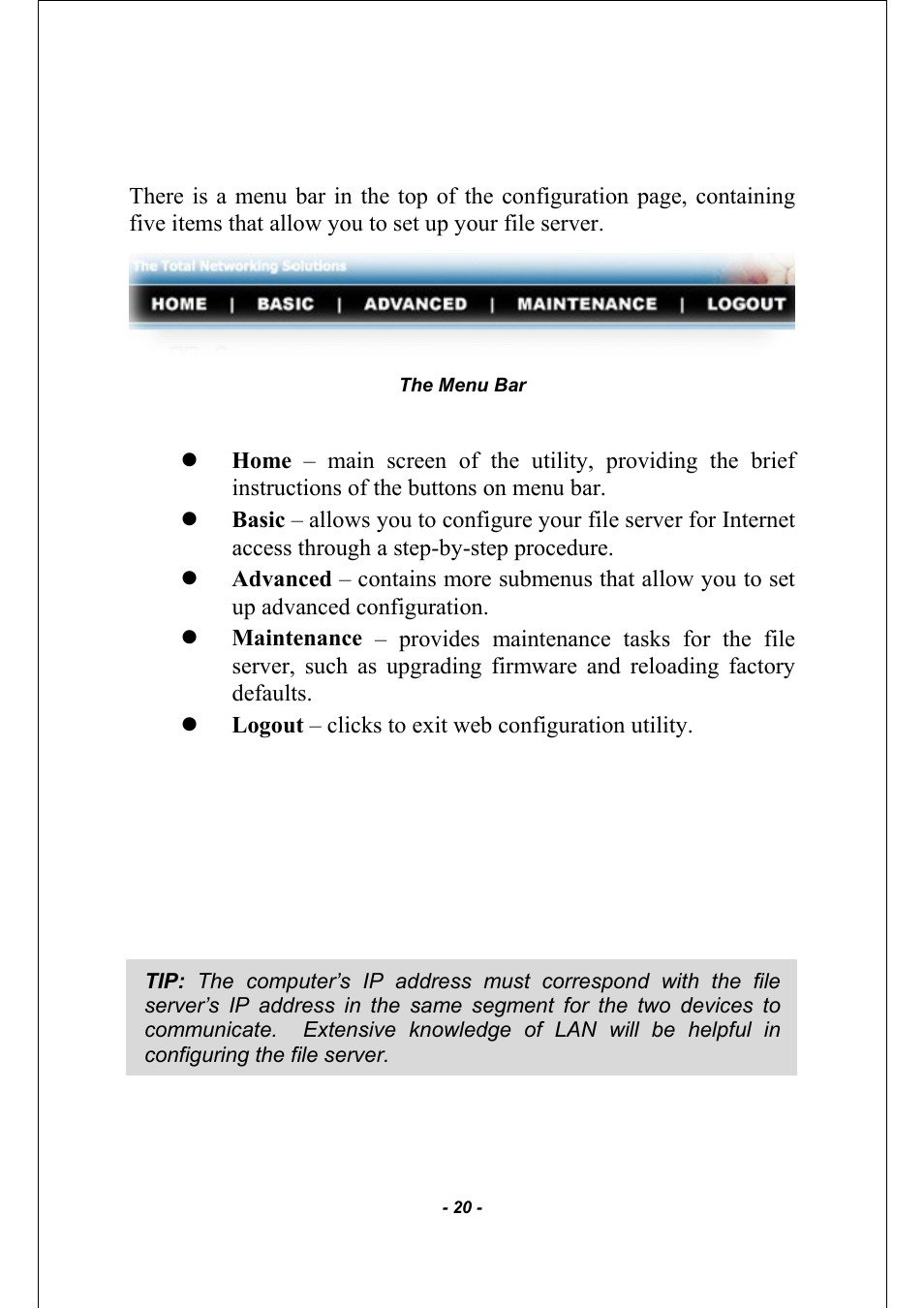 AirLive MU-5000FS A2 User Manual | Page 20 / 42
