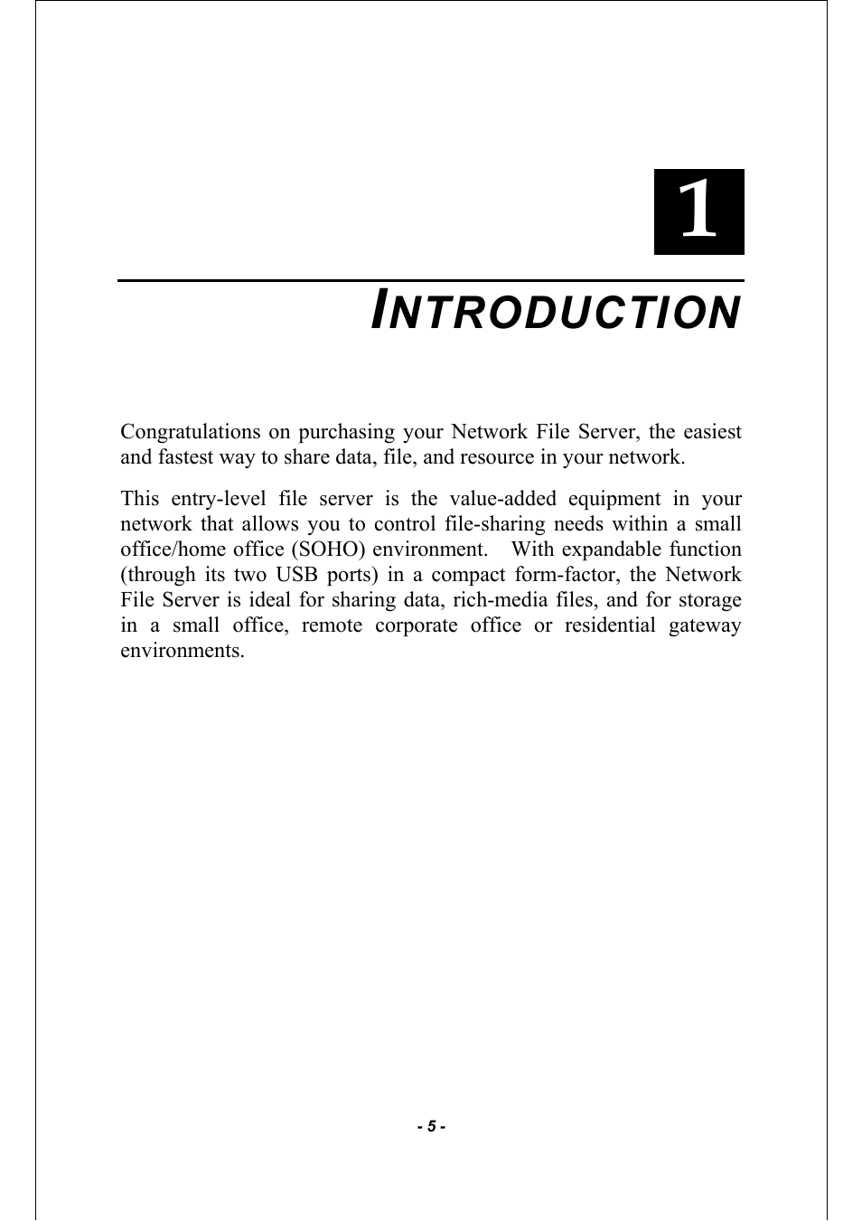 Ntroduction | AirLive MU-5000FS A2 User Manual | Page 5 / 42