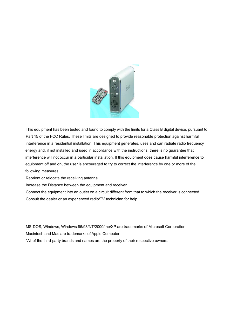 Fcc compliance statements, trademarks, Mu-7000av user’s manual | AirLive MU-7000AVs User Manual | Page 4 / 36