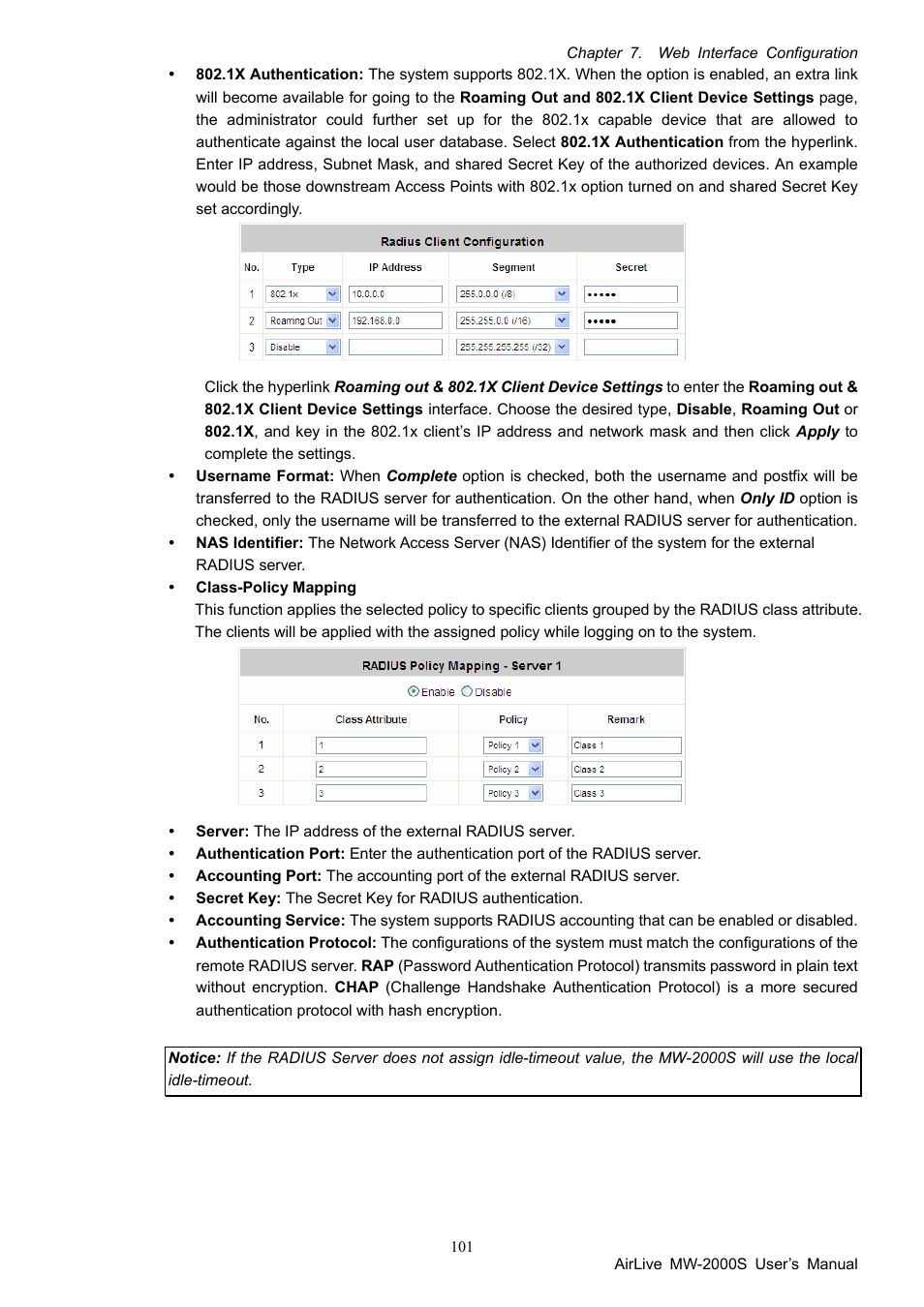 AirLive MW-2000S User Manual | Page 106 / 225