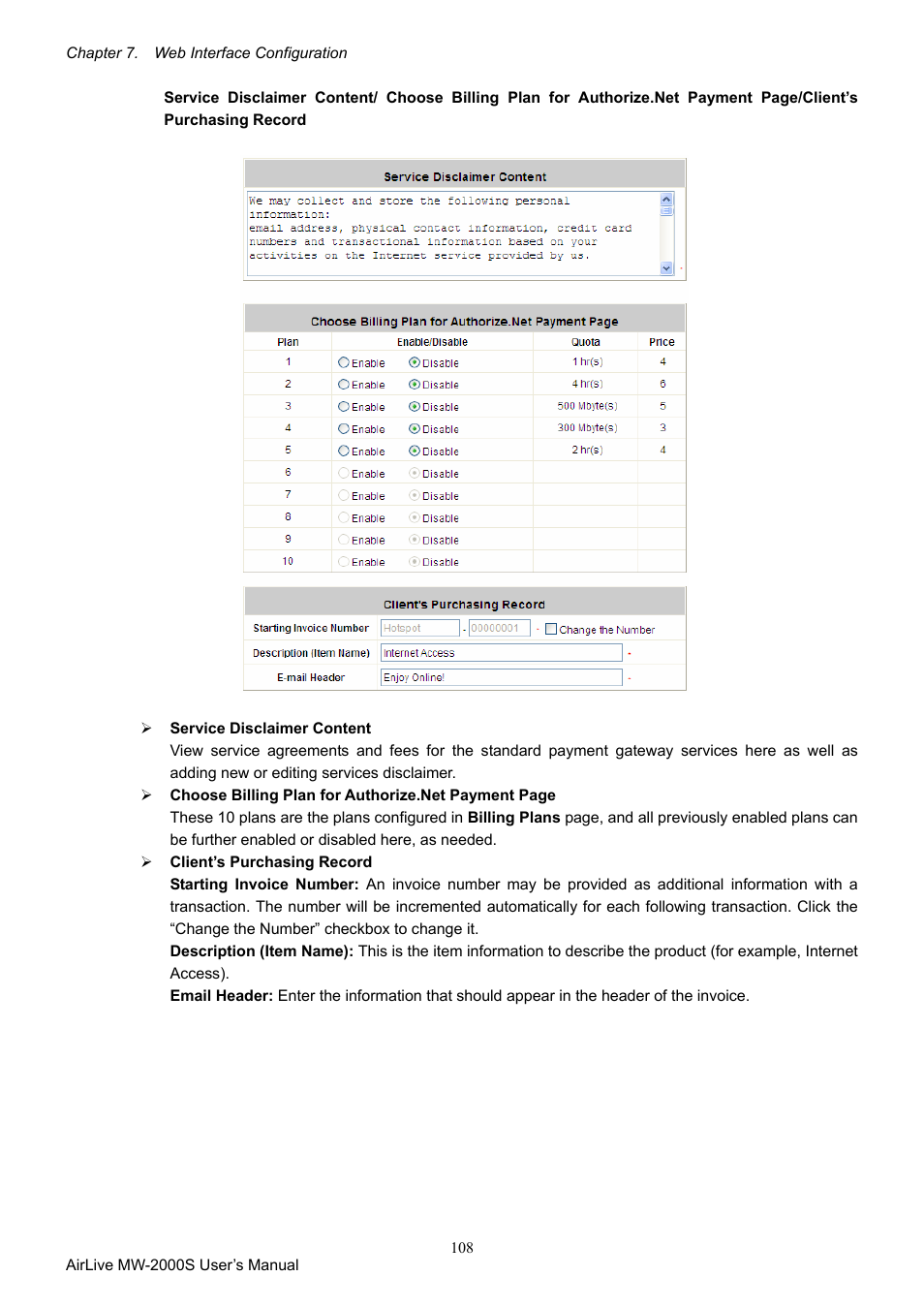 AirLive MW-2000S User Manual | Page 113 / 225