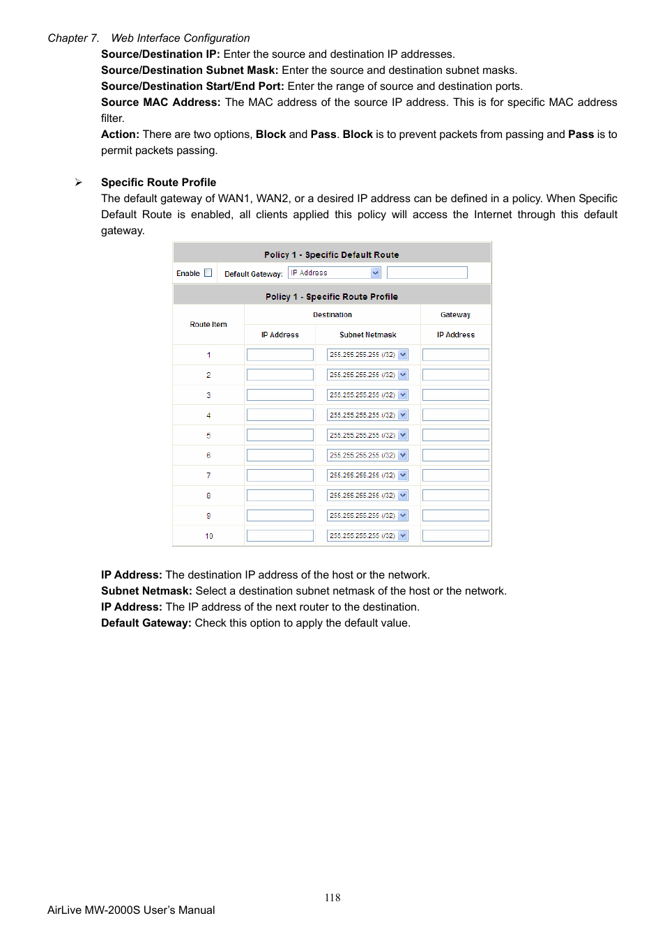 AirLive MW-2000S User Manual | Page 123 / 225