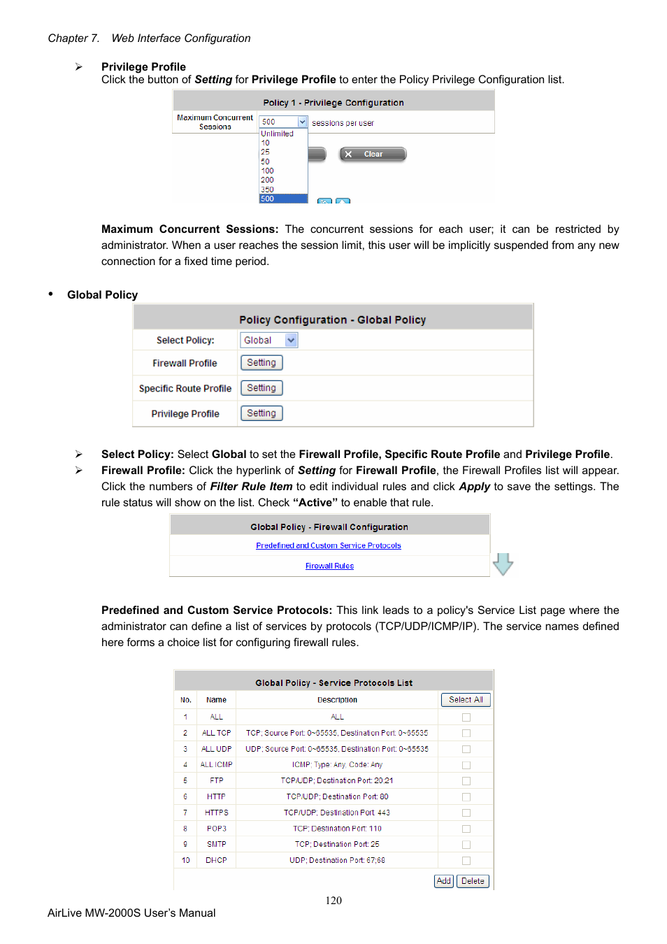 AirLive MW-2000S User Manual | Page 125 / 225