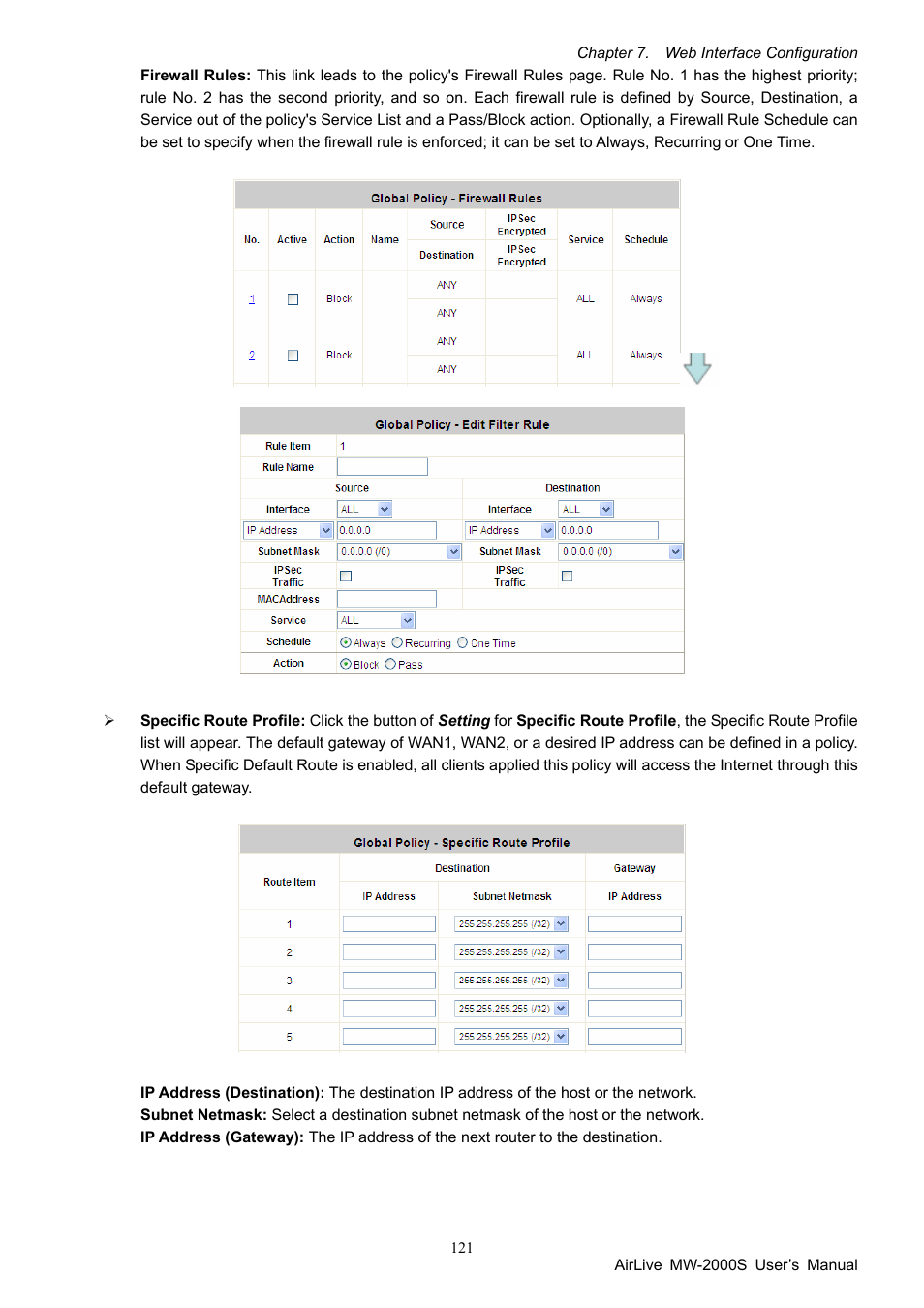 AirLive MW-2000S User Manual | Page 126 / 225