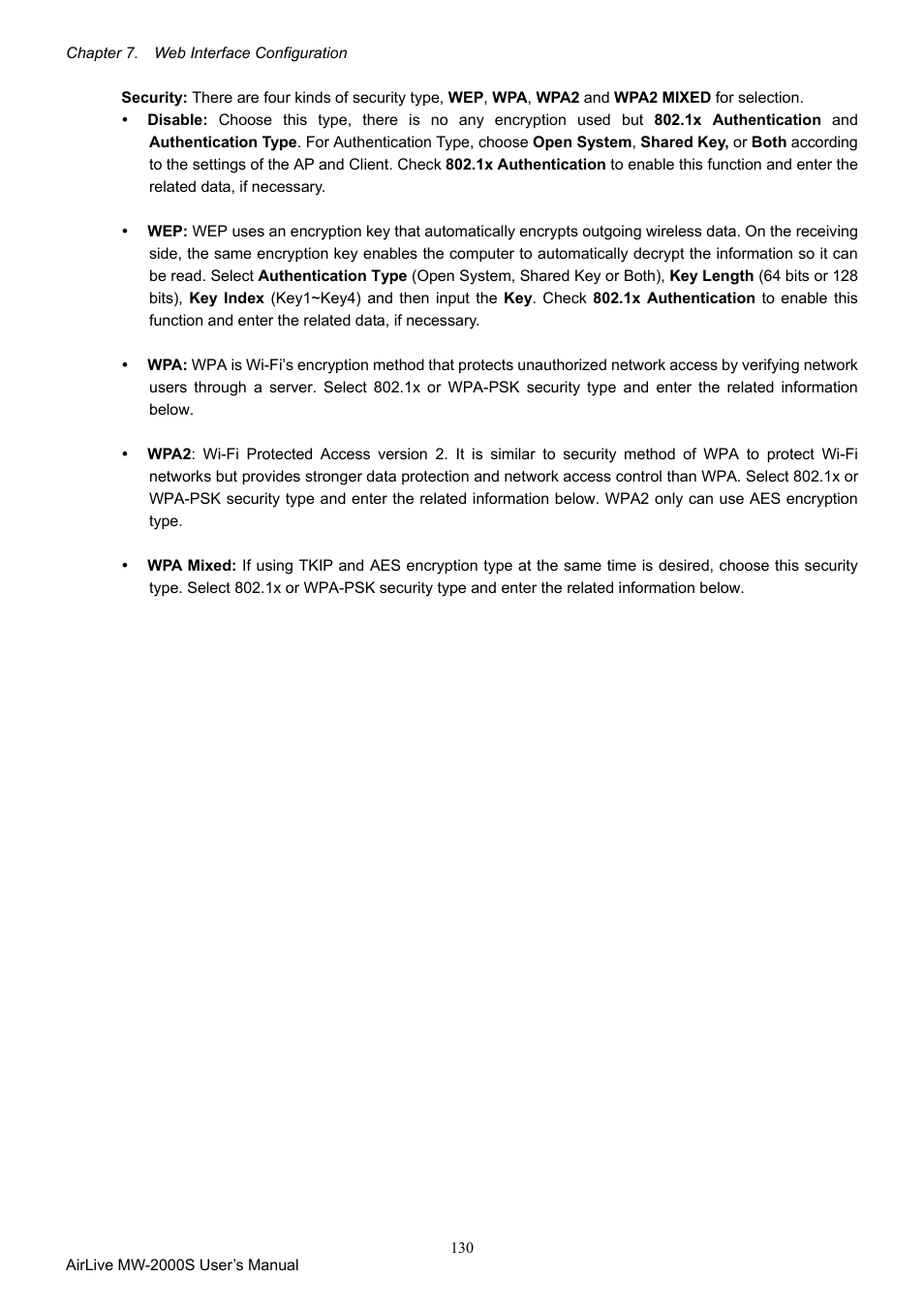 AirLive MW-2000S User Manual | Page 135 / 225