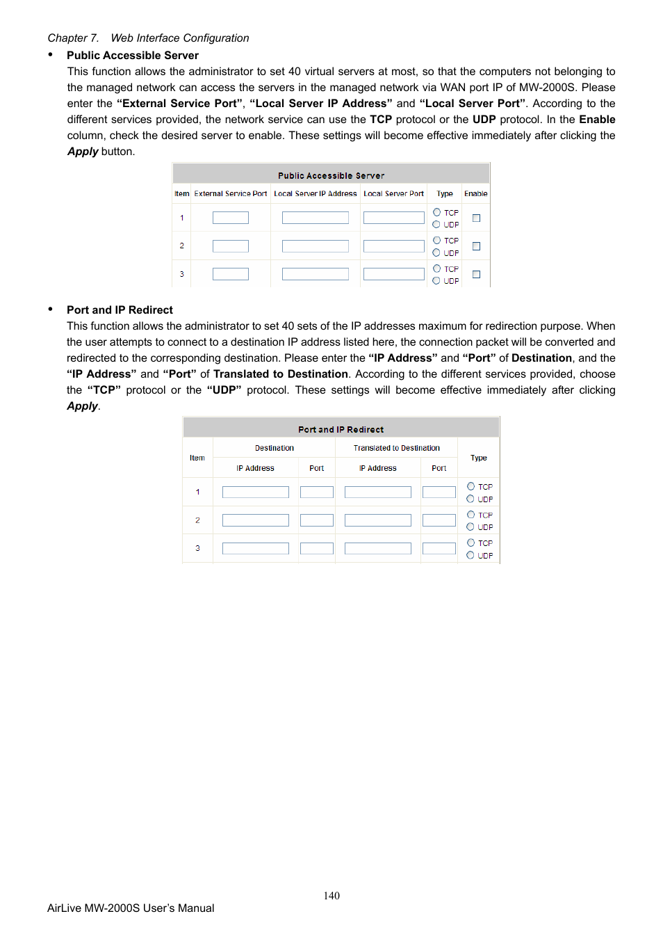 AirLive MW-2000S User Manual | Page 145 / 225