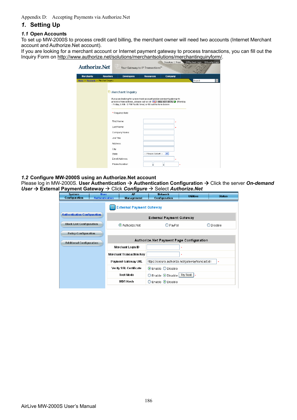 AirLive MW-2000S User Manual | Page 191 / 225