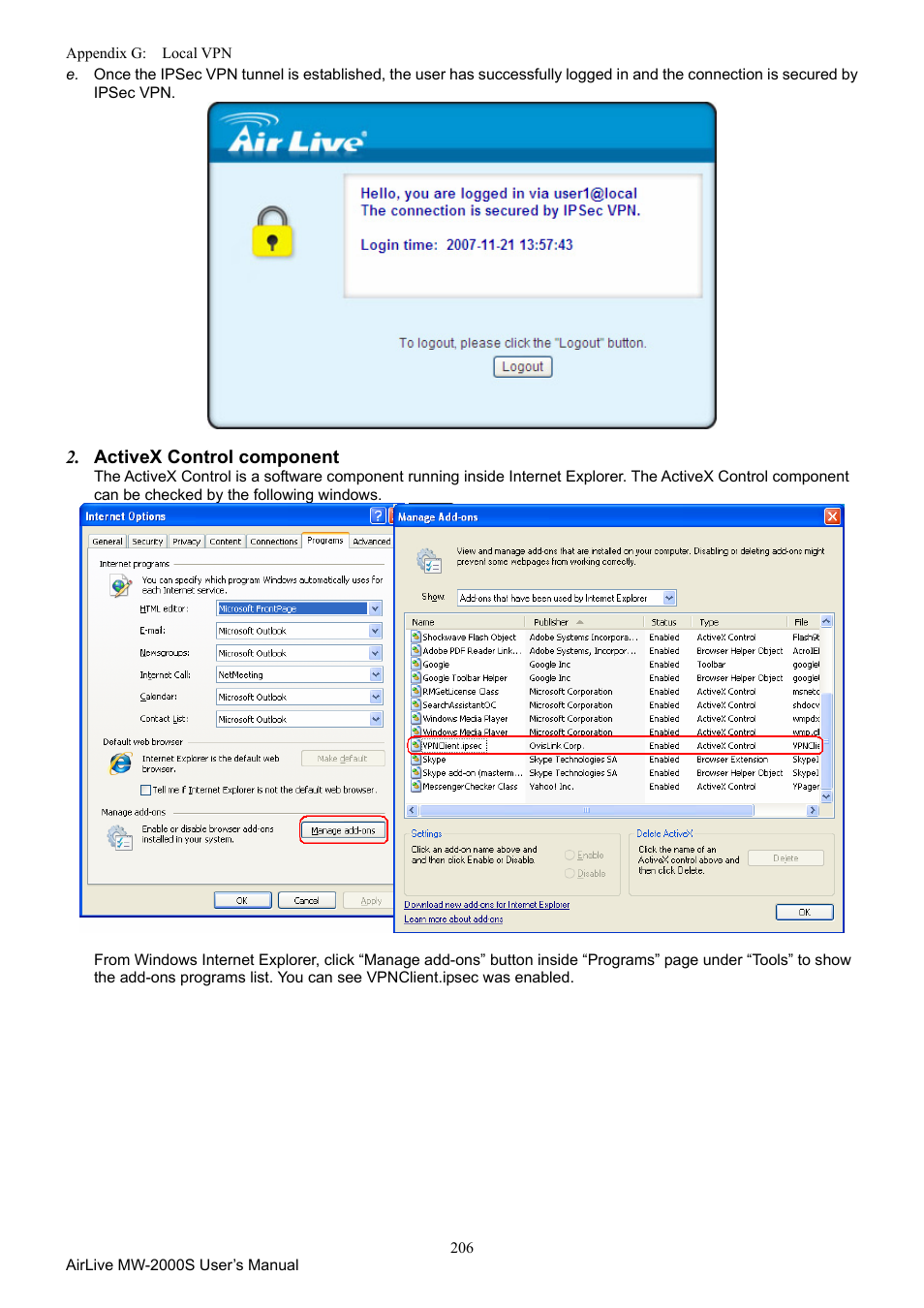 AirLive MW-2000S User Manual | Page 211 / 225