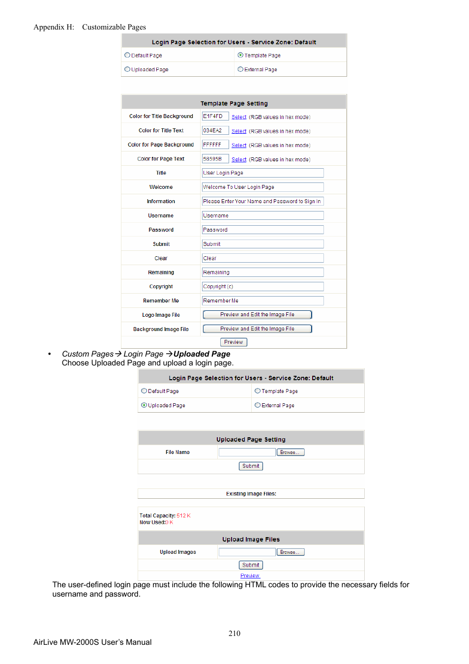AirLive MW-2000S User Manual | Page 215 / 225
