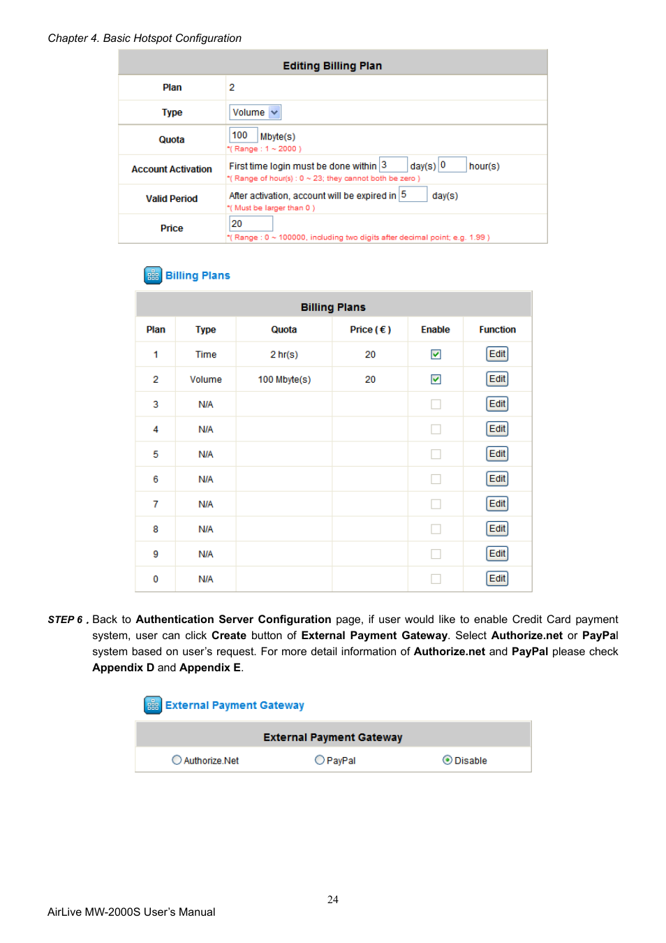 AirLive MW-2000S User Manual | Page 29 / 225