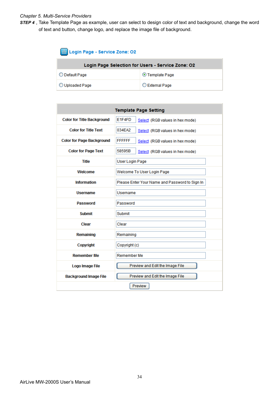 AirLive MW-2000S User Manual | Page 39 / 225