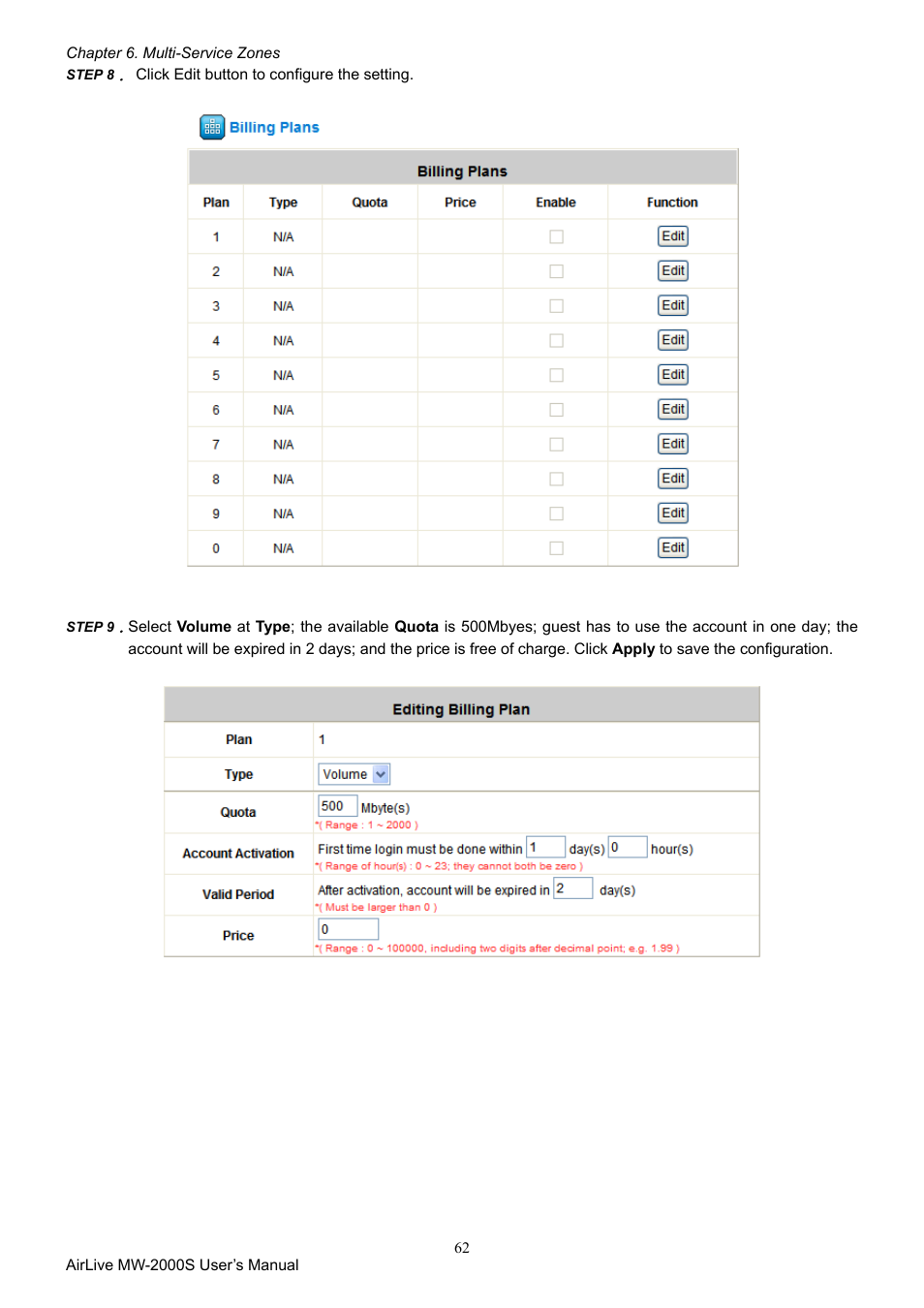 AirLive MW-2000S User Manual | Page 67 / 225