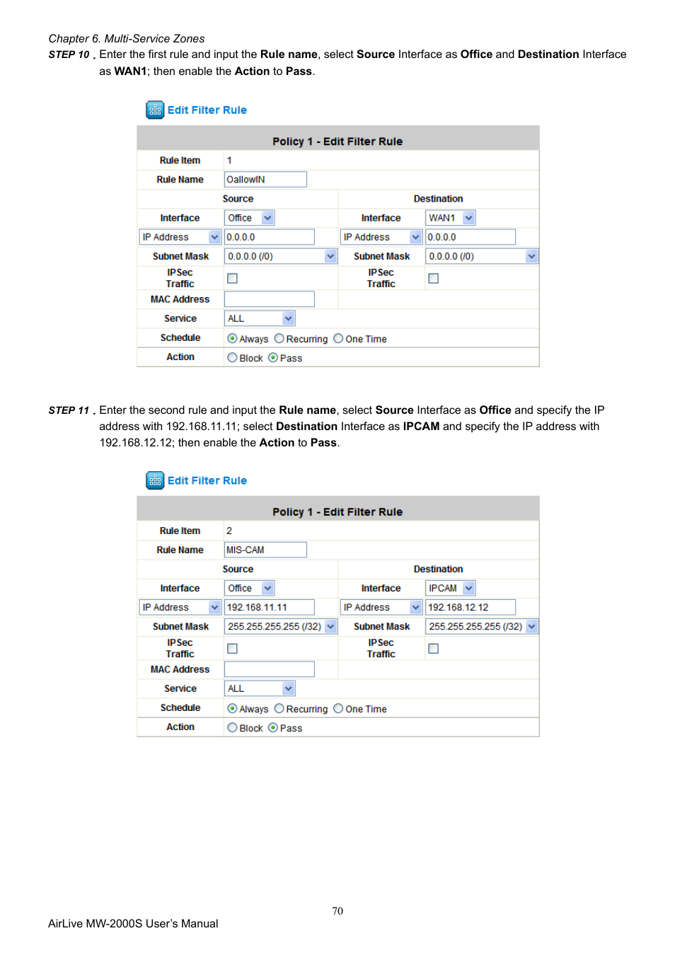 AirLive MW-2000S User Manual | Page 75 / 225