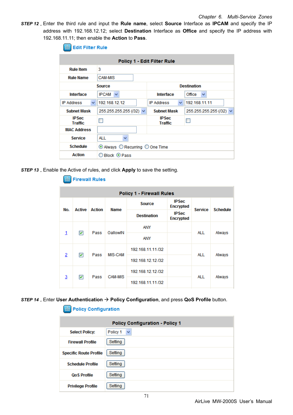 AirLive MW-2000S User Manual | Page 76 / 225