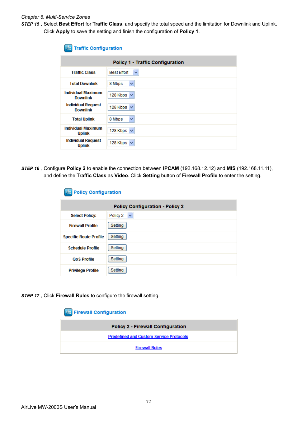 AirLive MW-2000S User Manual | Page 77 / 225