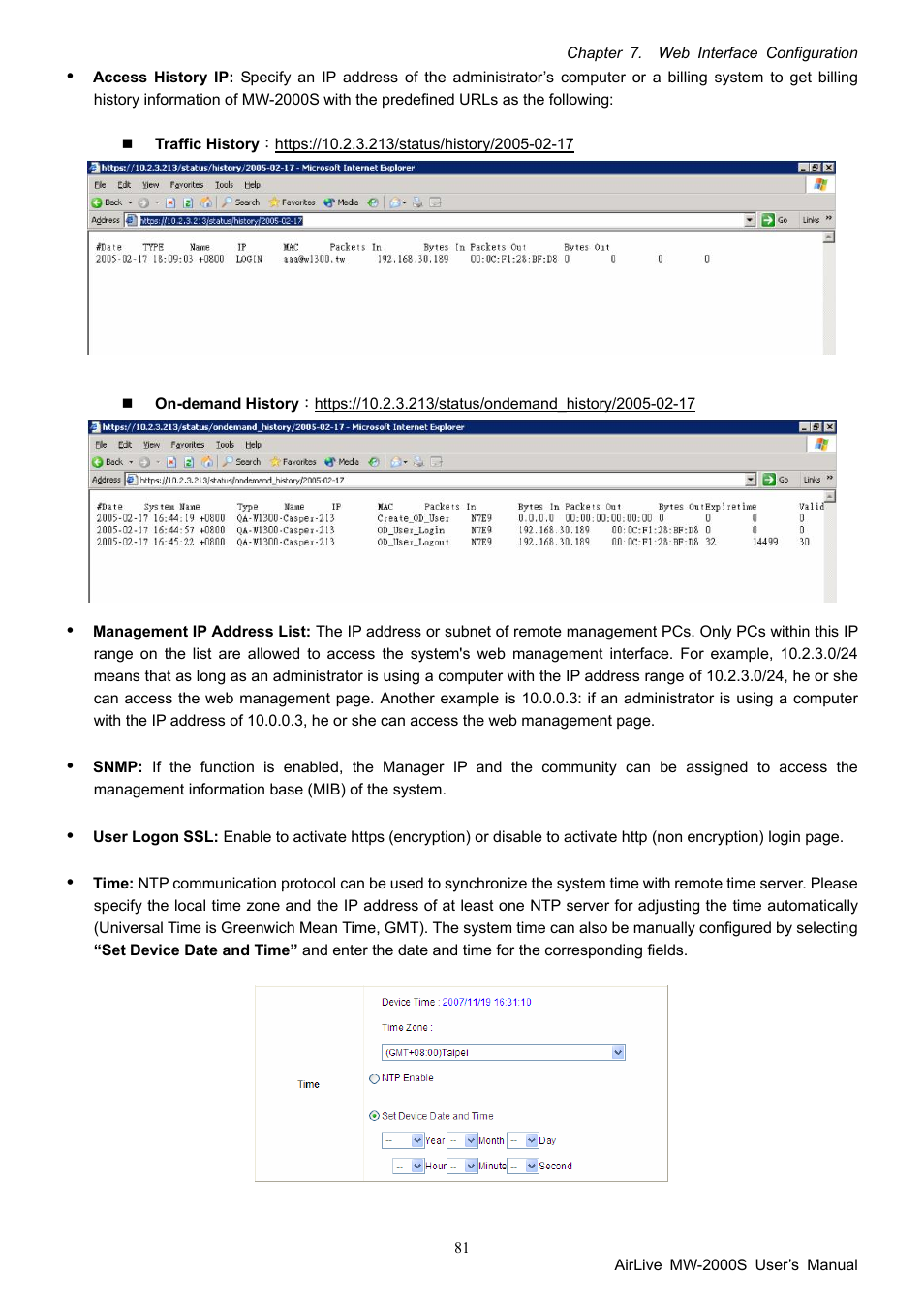AirLive MW-2000S User Manual | Page 86 / 225
