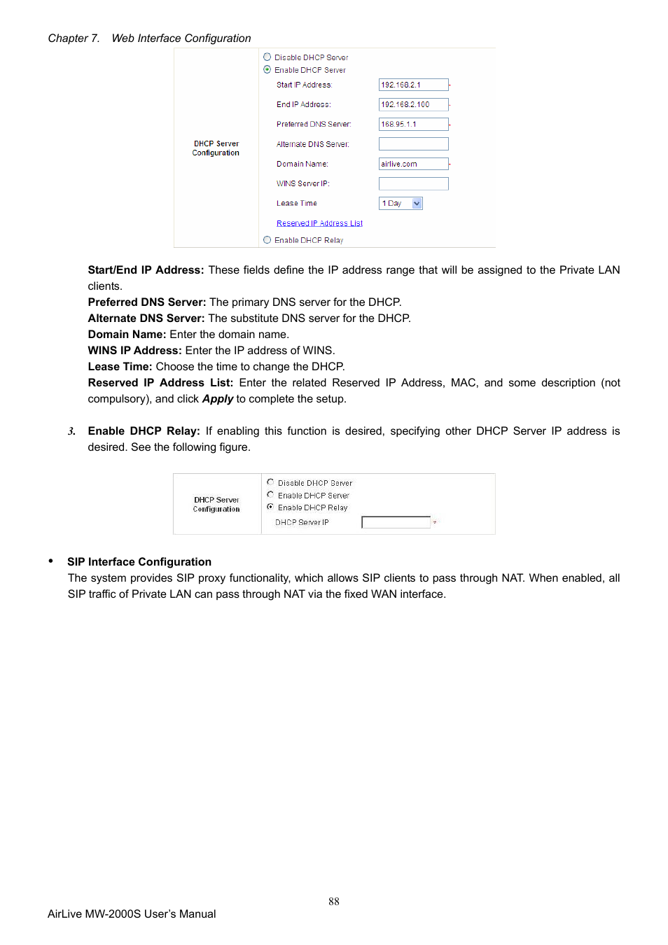 AirLive MW-2000S User Manual | Page 93 / 225