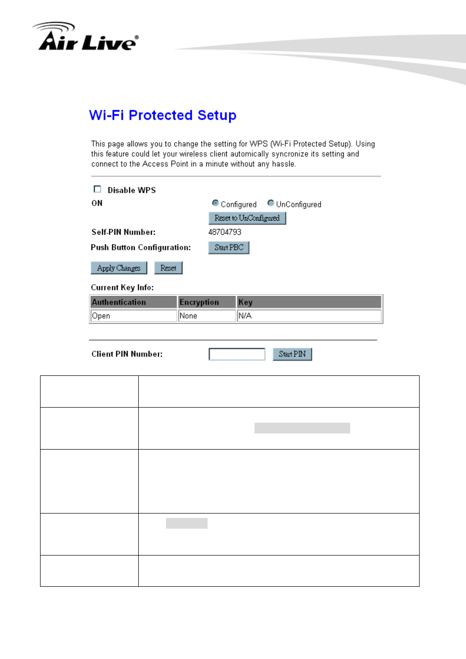 7 wps | AirLive N.MINI User Manual | Page 42 / 87
