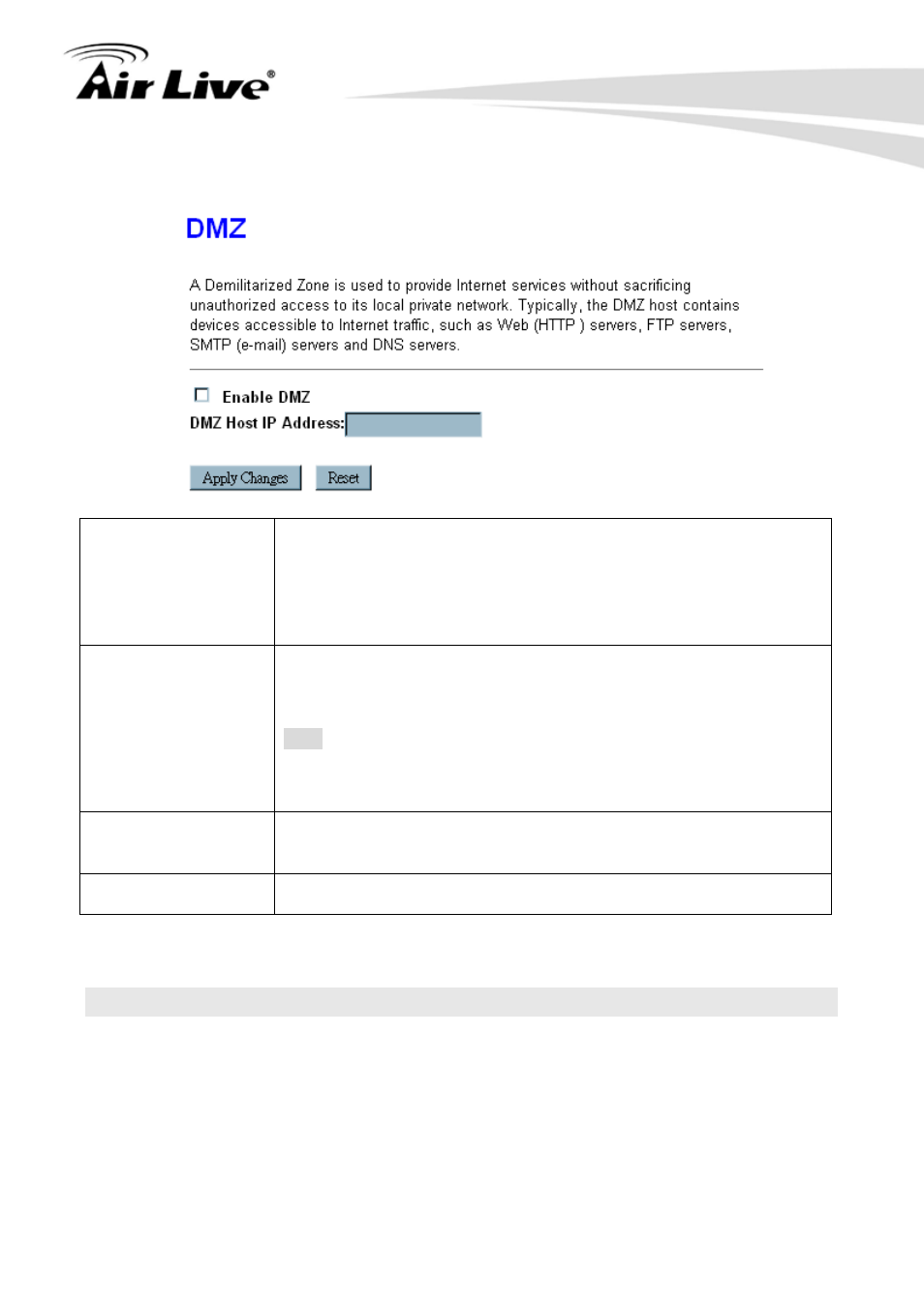 6 dmz, 5 qos, 5 qos 51 | AirLive N.MINI User Manual | Page 58 / 87