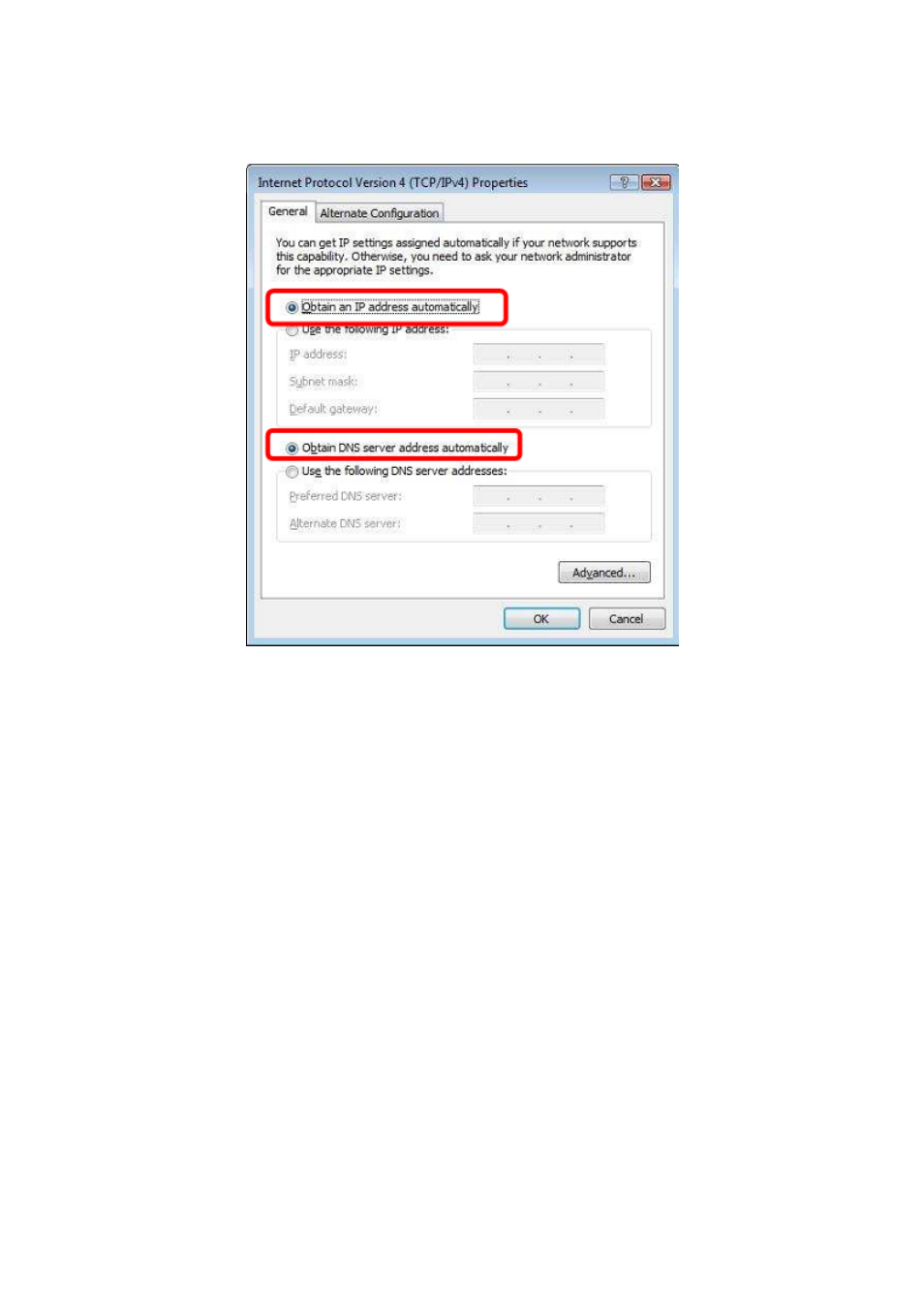 5 checking tcp/ip settings - windows 7, Checking tcp/ip settings - windows 7 | AirLive N.MINI User Manual | Page 76 / 87