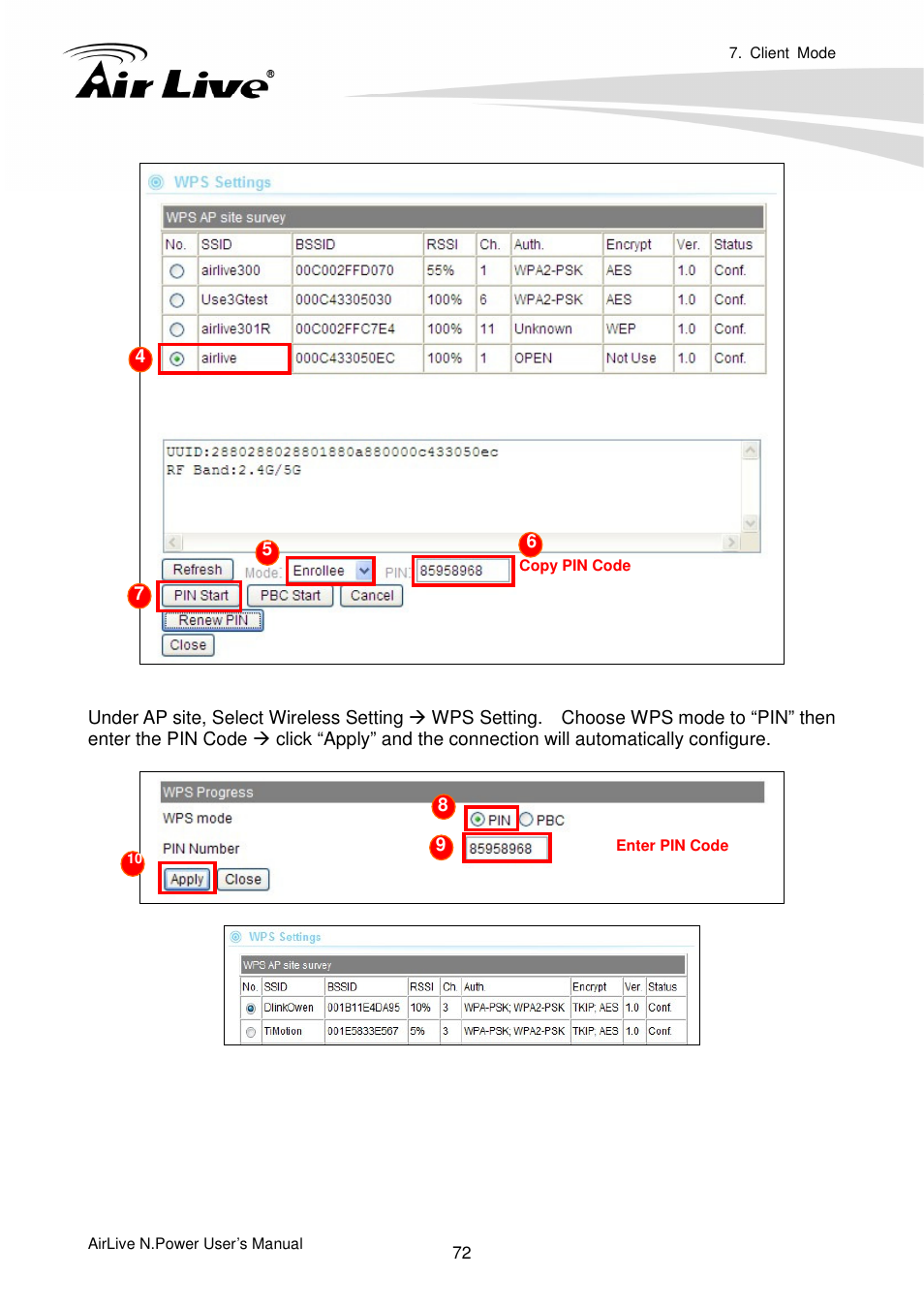 AirLive N.Power User Manual | Page 77 / 103