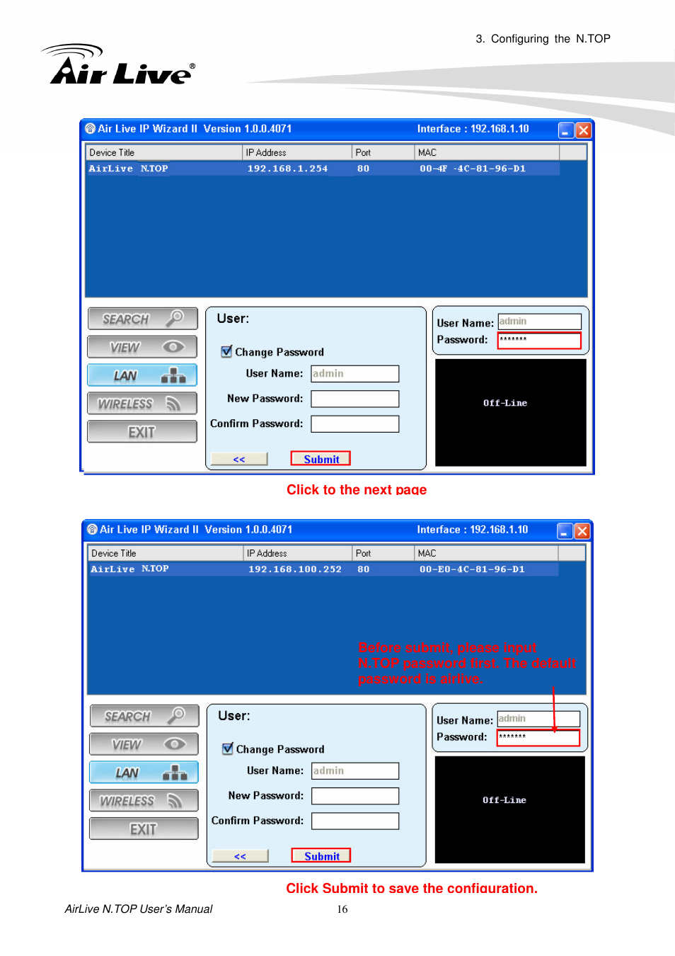 AirLive N.TOP User Manual | Page 21 / 71