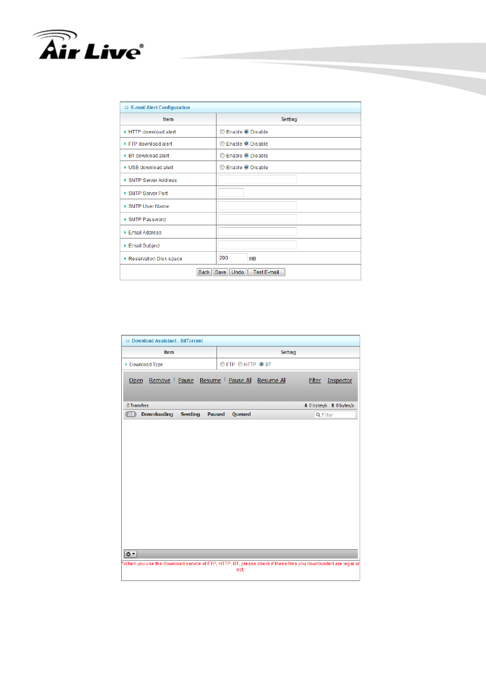 AirLive N450R User Manual | Page 96 / 108